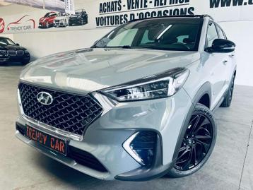 Hyundai Tucson 1.6 T-GDi N-Line DCT+GPS+PANO+LED+CARNET+GARA, Auto's, 1502 kg, Gebruikt, Alcantara, Bedrijf