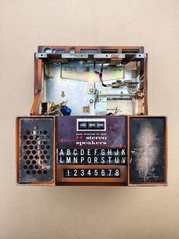 Wallbox / Parts Seeburg SC2 (1964) jukebox, Verzamelen, Automaten | Jukeboxen, Seeburg, Verzenden