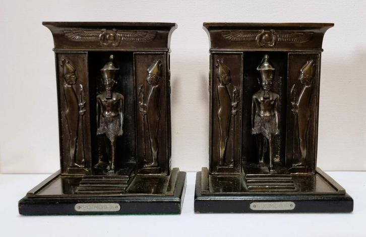 “De God Thoetmosis III " Boekensteunen, Antiek en Kunst, Curiosa en Brocante, Ophalen of Verzenden