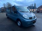 Renault Trafic 2.0DCi lang dubbel Cabine, Auto's, Voorwielaandrijving, 1998 cc, Stof, 4 cilinders