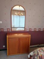 Commode (dressoir) met spiegel, kerselaar, Huis en Inrichting, Kasten | Kleerkasten, Ophalen, 50 tot 100 cm, Zo goed als nieuw
