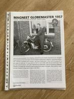 Unieke Map met documentatie Magneet Globemaster bromfietsen, Verzenden, Zo goed als nieuw