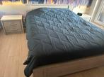 Bed + nachtkastjes, Huis en Inrichting, Slaapkamer | Slaapbanken, Ophalen, Gebruikt, Overige kleuren, 210 cm