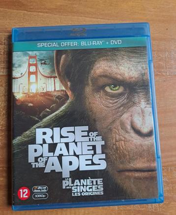 Rise of the Planet of the Apes - Blu-ray + dvd beschikbaar voor biedingen