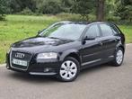 Audi A3 Sportback - 1.6i - 2009 - 129d km onderhoudsboek, Auto's, Voorwielaandrijving, Stof, Zwart, Bedrijf