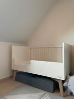 Kidsmill Sixties Babybed incl. Aerosleep matras + hoeslakens, Ophalen, 70 tot 85 cm, 140 tot 160 cm, Zo goed als nieuw