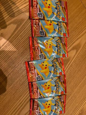 Pikachu promo mcdonald 6st beschikbaar voor biedingen