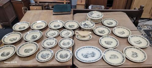Service Boch frères La Louviere 25 pièces, Antiek en Kunst, Antiek | Servies compleet, Ophalen