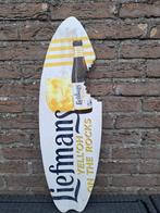 Liefmans Houten reclamebord surfboard, Verzamelen, Biermerken, Ophalen of Verzenden, Nieuw, Reclamebord, Plaat of Schild