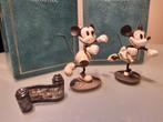 Wdcc Minnie & Mickey Mouse The Delivery Boy + Titre d'ouvert, Comme neuf, Enlèvement ou Envoi