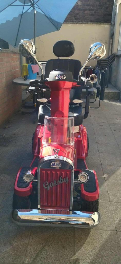 Scooter de mobilité vintage "Gatsby", Diversen, Brommobielen en Scootmobielen, Zo goed als nieuw, Overige merken, 36 t/m 45 km