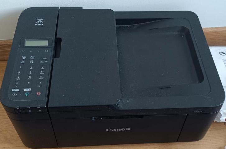 Canon PIXMA TR4650 (nieuw Inktcartridge Zwart), Computers en Software, Laptoptafels, Zo goed als nieuw, Ophalen