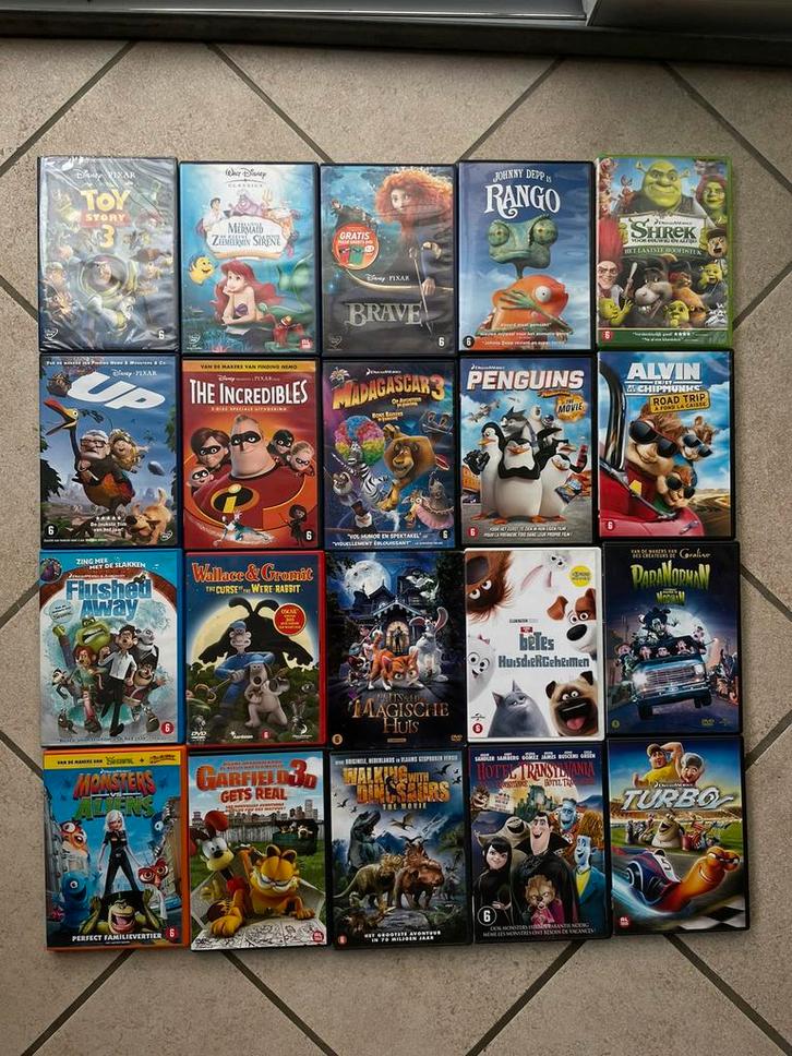 Animatiefilms, Cd's en Dvd's, Dvd's | Tekenfilms en Animatie, Zo goed als nieuw, Ophalen of Verzenden
