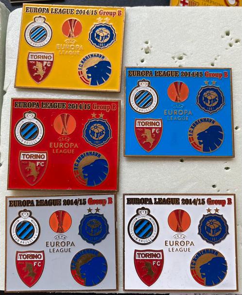 PIN Club Brugge FC BRUGES TORINO 3e 't stuk, Verzamelen, Speldjes, Pins en Buttons, Zo goed als nieuw, Speldje of Pin, Sport, Ophalen of Verzenden