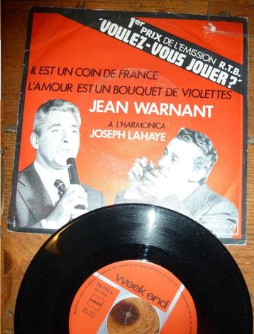  JEAN WARNANT il est coin de france 1977  beschikbaar voor biedingen