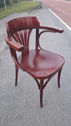 37 cafe thonet bistro stoelen arm waaier bentwood horeca lot, Bruin, Ophalen of Verzenden, Zo goed als nieuw, Vijf, Zes of meer stoelen