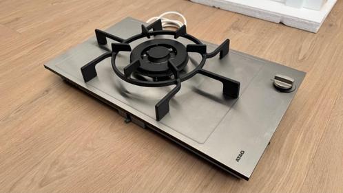 Atag gaskookplaat inox - 1 wokbrander 3,9 kW - NIEUW, Elektronische apparatuur, Kookplaten, Zo goed als nieuw, Inbouw, Gas, 3 kookzones of minder