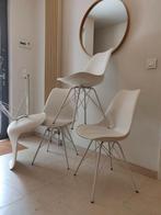 Stoelen wit, Ophalen, Gebruikt, Wit, Kunststof