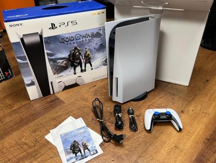 Playstation 5 disk versie + game (amper gebruikt!), Games en Spelcomputers, Spelcomputers | Sony PlayStation 5, Zo goed als nieuw