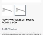 HEWI wandsteun mono chroom rond L600, Ophalen of Verzenden, Nieuw, Chroom