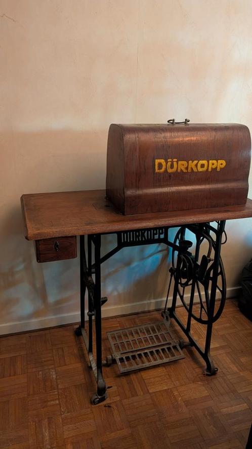 Dürkopp antieke naaimachine, Antiek en Kunst, Antiek | Naaimachines, Ophalen