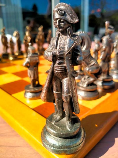 Prachtig , antiek , Napoleontisch schaakspel ., Hobby en Vrije tijd, Gezelschapsspellen | Bordspellen, Ophalen