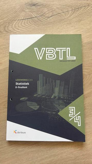 VBTL 3/4 – leerwerkboek statistiek  beschikbaar voor biedingen