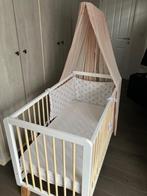baby bed, Kinderen en Baby's, Kinderkamer | Bedden, Ophalen, Zo goed als nieuw, Minder dan 140 cm, Matras