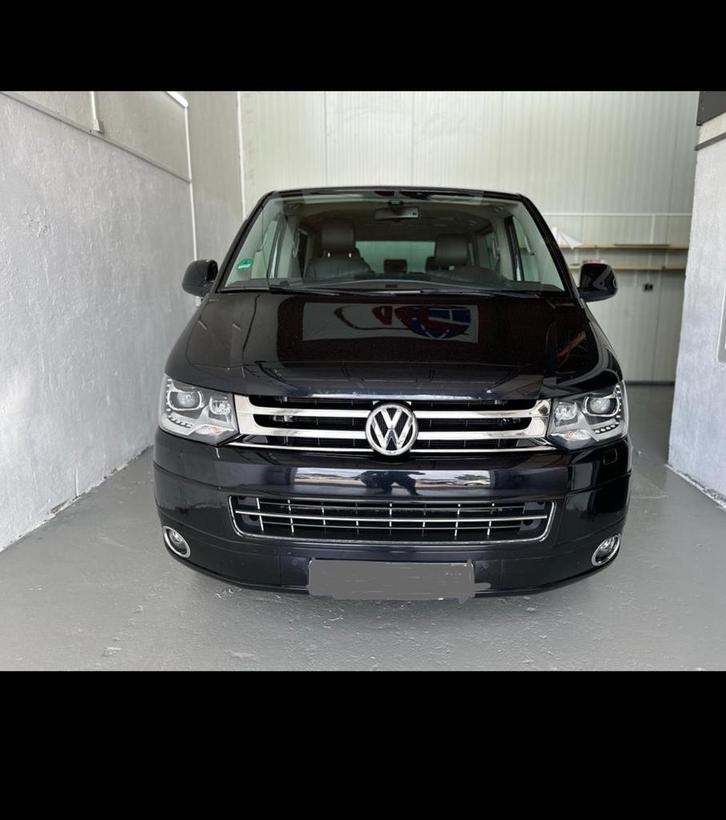 VW Multivan highline 2015, Auto's, Volkswagen, Particulier, Multivan, Trekhaak, Diesel, 5 deurs, Zwart, Ophalen