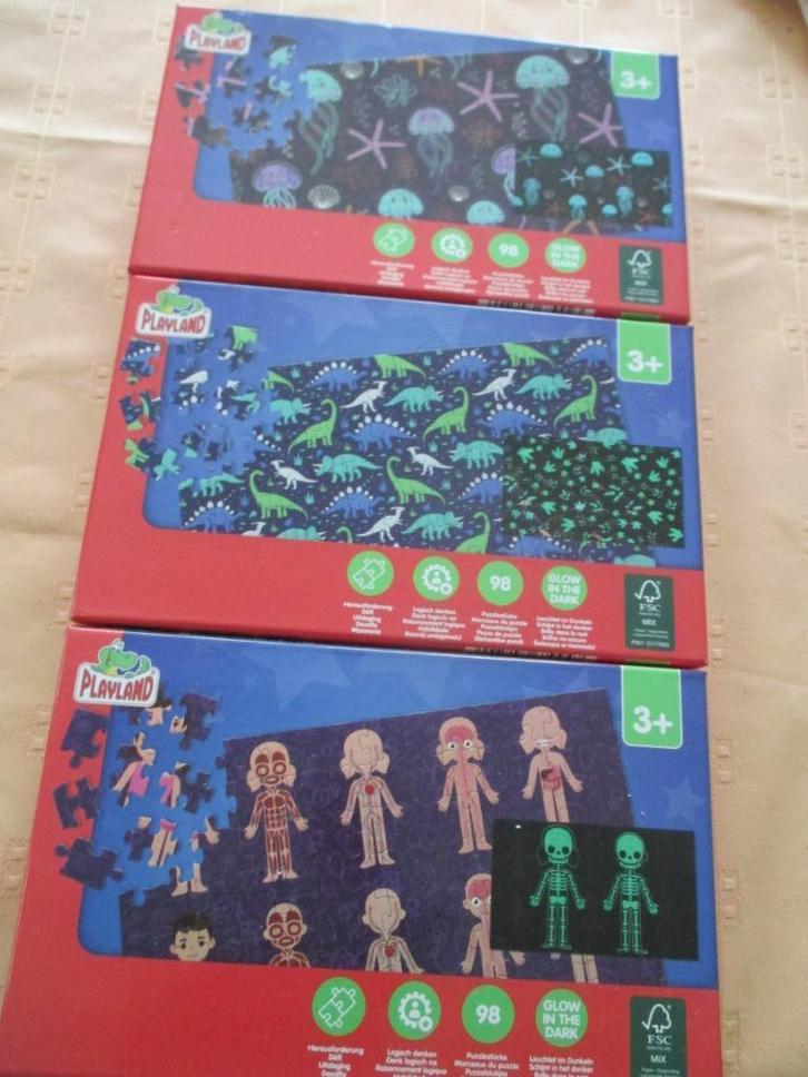 Glow-in-the-dark-puzzle  (nieuw), Kinderen en Baby's, Speelgoed | Kinderpuzzels, Nieuw, Ophalen of Verzenden