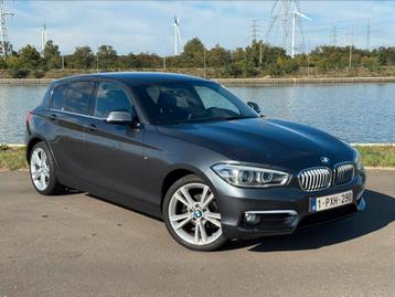 Bmw 118i Euro6b - LED - HiFi - Navi - Leder - 18” velgen beschikbaar voor biedingen