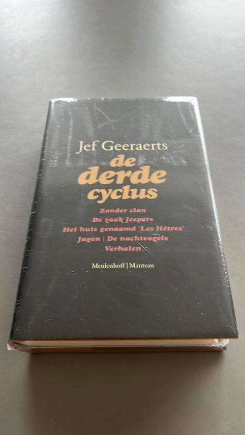 Jef Geeraerts - De derde cyclus NIEUW, Boeken, Literatuur, Nieuw, België, Ophalen