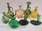Set van 9 stuks ,  empoli glas , Belgisch glas , cactus enz., Antiek en Kunst, Ophalen of Verzenden