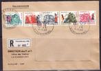 Anngetekende enveloppe R892 Luxemburg, Postzegels en Munten, Brieven en Enveloppen | Buitenland, Verzenden