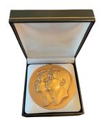 Médaille Albert Paola Roi Reine de Belgique Alasia Borghese, Bronze, Enlèvement ou Envoi