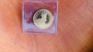 GOUDEN GOLD 50 ECU BELGIE 1987 RARE  beschikbaar voor biedingen