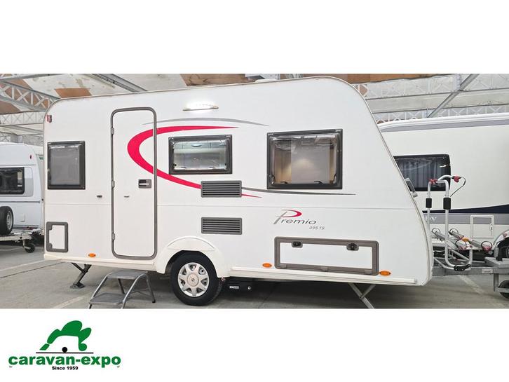 BURSTNER PREMIO 395TS, Caravans en Kamperen, Caravans, Bedrijf, tot en met 4, 750 - 1000 kg, Bürstner, 4 tot 5 meter