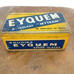Vintage blik bougies Eyquem Mytram Ruitenwissers, Verzamelen, Merken en Reclamevoorwerpen, Ophalen of Verzenden, Gebruikt, Verpakking