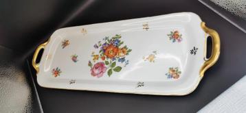 Plat à gâteaux, à bûches, en porcelaine de Limoges – 1956 beschikbaar voor biedingen
