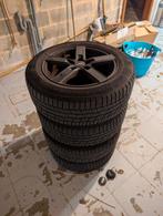 Lot de 4 jantes avec pneus hiver 205/60 R16 (AUDI, VW...), Ophalen, Zo goed als nieuw