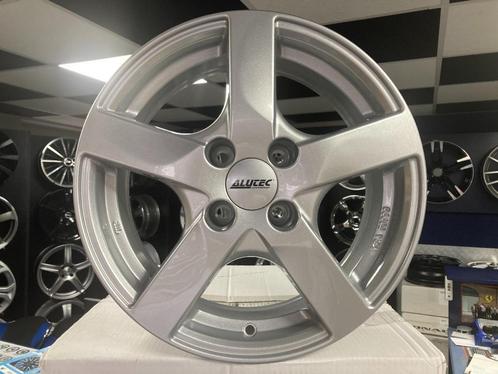 NIEUWE 15 inch 4x100 zilver metallic aluminium sportvelgen, Auto-onderdelen, Banden en Velgen, Velg(en), 15 inch, Nieuw, Ophalen of Verzenden