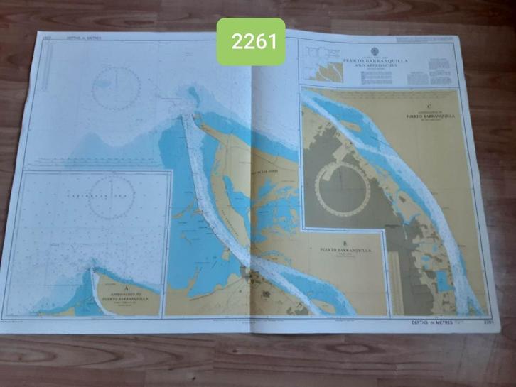 Kaarten met vaarroutes (deel 3), Verzamelen, Scheepvaart, Gebruikt, Ophalen of Verzenden