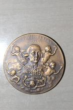Bronzen penning  1877-1952, Verzamelen, Ophalen of Verzenden, Overige soorten, Lintje, Medaille of Wings