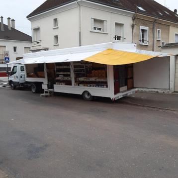 semi remorque magasin, Enlèvement, Comme neuf