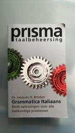 H. Brinker - Grammatica Italiaans, Boeken, Ophalen, Zo goed als nieuw, H. Brinker