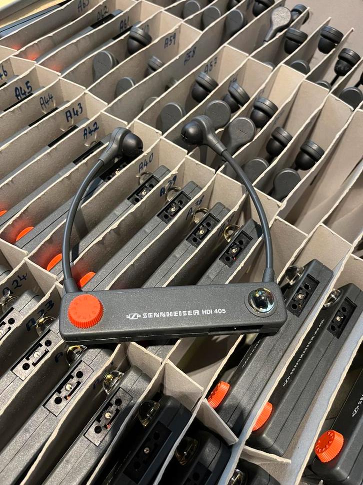 Infraroodaudioapparatuur van Sennheiser, Audio, Tv en Foto, Hoofdtelefoons, Gebruikt, Sennheiser, Ophalen