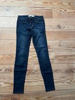 Hollister donkerblauwe skinny jeans stretch W26 L31, W27 (confection 34) ou plus petit, Comme neuf, Bleu, Hollister