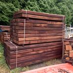 Traverses en chêne traité 10/20 cm., Neuf