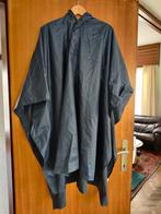 poncho donderblauw maat Large 100% dik polyester PU-coating, Caravans en Kamperen, Regenkleding, Ophalen, Zo goed als nieuw, Regenponcho