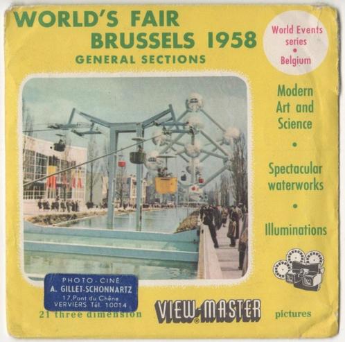 View-master Expo Universelle 1958 General Sections 1992, Antiquités & Art, Antiquités | Jouets, Enlèvement ou Envoi